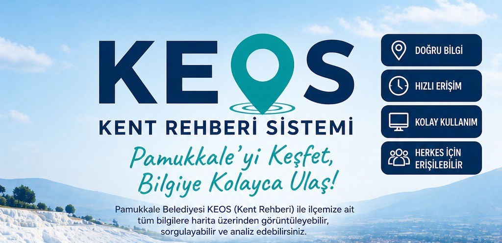 PAMUKKALE’DE DİJİTAL DÖNÜŞÜM HAMLESİ: “KENT REHBERİ” YAYINA GİRDİ!