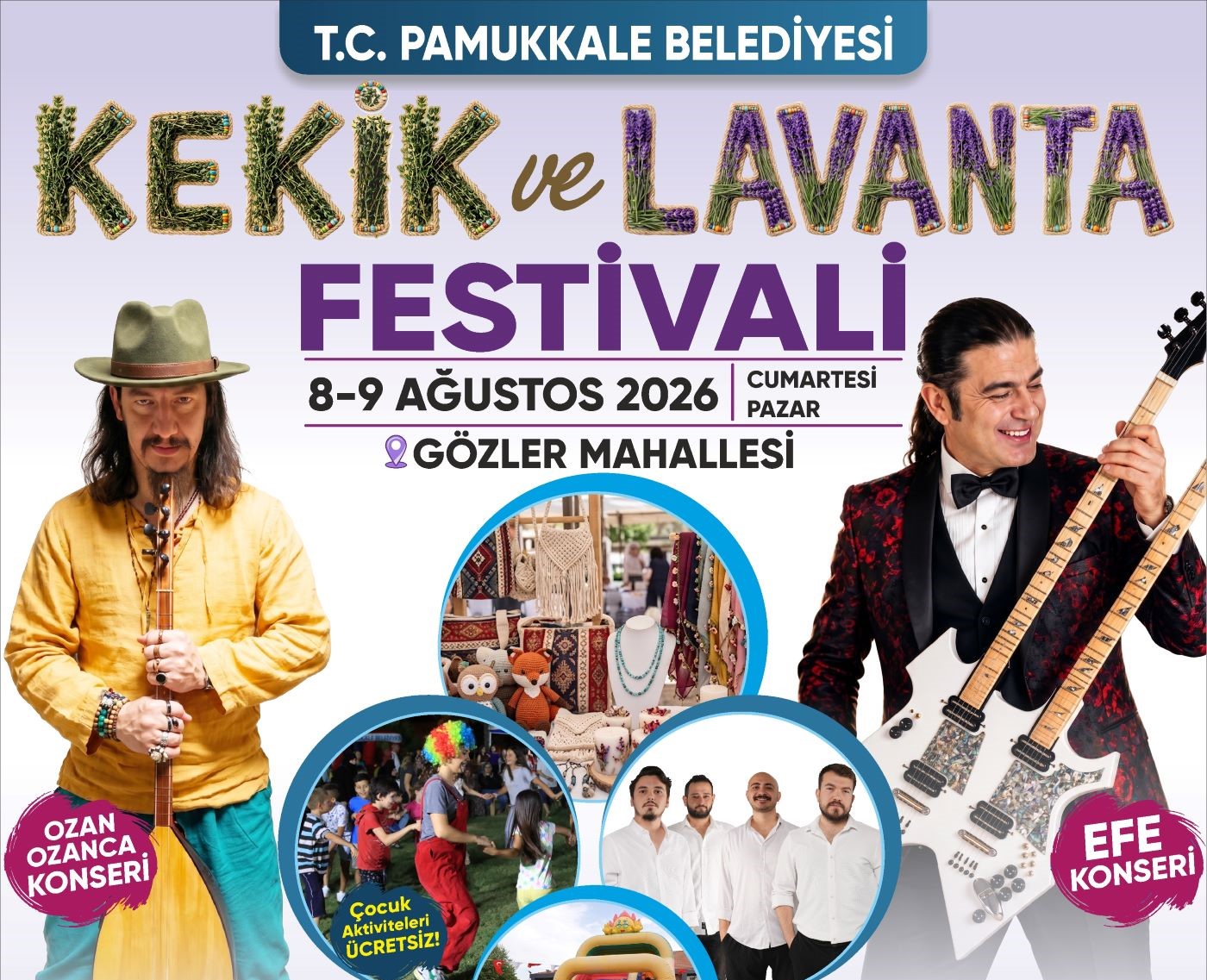 PAMUKKALE’DE KEKİK VE LAVANTA ŞÖLENİ’NE DAVETLİSİNİZ