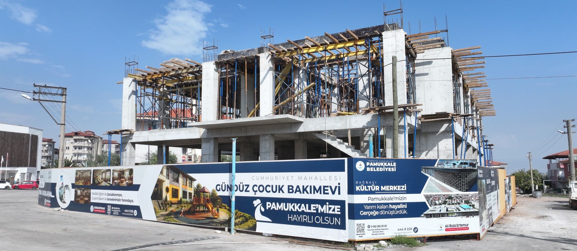 BAŞKAN ERTEMUR SÖZÜNÜ TUTUYOR: PROJELER 80 GÜNDE YÜKSELİYOR